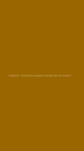 Tampilan Antarmuka Aplikasi Cod4dslot - Situs Resmi Layanan Customer Service 24Jam - 2