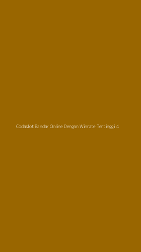 Tampilan Antarmuka Aplikasi Codaslot Bandar Online Dengan Winrate Tertinggi - 4
