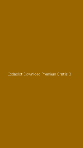 Tampilan Antarmuka Aplikasi Codaslot Download Premium Gratis - 3