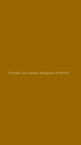 Tampilan Antarmuka Aplikasi Coinmpo Com Aplikasi Kebugaran Android - 4
