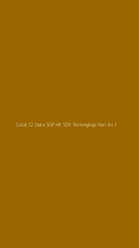 Tampilan Antarmuka Aplikasi Colok12 Data Sgp Hk Sdy Terlengkap Hari Ini - 1