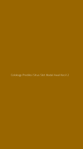 Tampilan Antarmuka Aplikasi Coloksgp Prediksi Situs Slot Modal Awal Kecil - 2