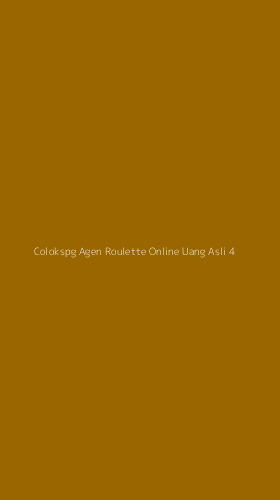 Tampilan Antarmuka Aplikasi Colokspg Agen Roulette Online Uang Asli - 4