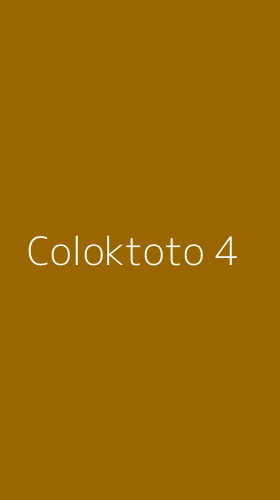 Tampilan Antarmuka Aplikasi Coloktoto - 4