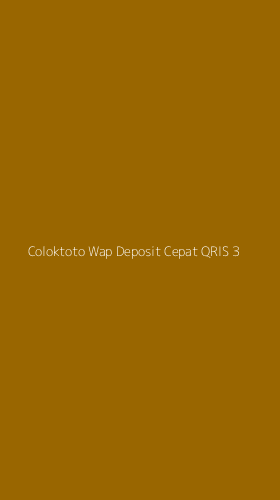 Tampilan Antarmuka Aplikasi Coloktoto Wap Deposit Cepat Qris - 3