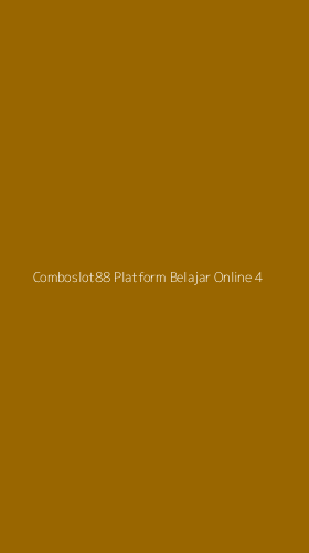 Tampilan Antarmuka Aplikasi Comboslot88 Platform Belajar Online - 4