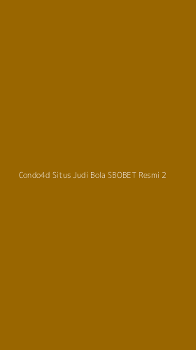 Tampilan Antarmuka Aplikasi Condo4d Situs Judi Bola Sbobet Resmi - 2