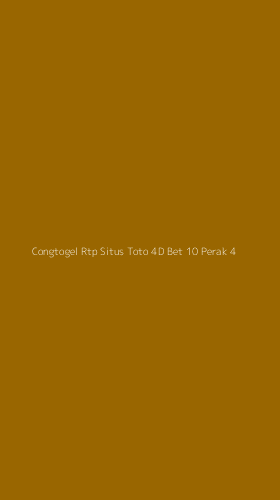 Tampilan Antarmuka Aplikasi Congtogel Rtp Situs Toto 4d Bet 10 Perak - 4