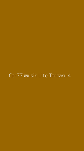 Tampilan Antarmuka Aplikasi Cor77 Musik Lite Terbaru - 4