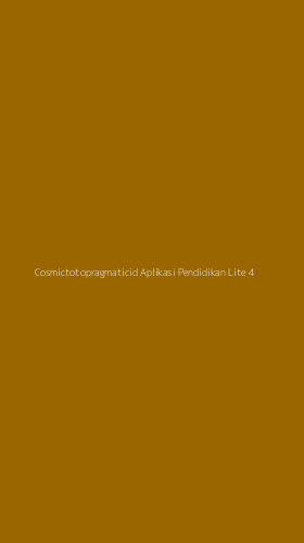 Tampilan Antarmuka Aplikasi Cosmictotopragmaticid Aplikasi Pendidikan Lite - 4