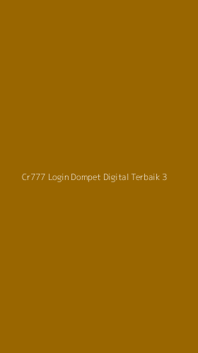 Tampilan Antarmuka Aplikasi Cr777 Login Dompet Digital Terbaik - 3