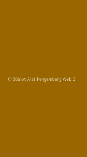 Tampilan Antarmuka Aplikasi Cr88slot Alat Pengembang Web - 3