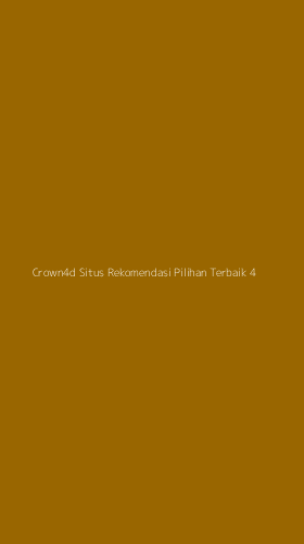 Tampilan Antarmuka Aplikasi Crown4d Situs Rekomendasi Pilihan Terbaik - 4