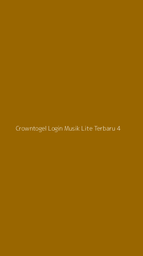 Tampilan Antarmuka Aplikasi Crowntogel Login Musik Lite Terbaru - 4