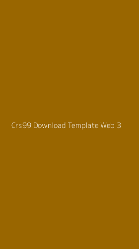 Tampilan Antarmuka Aplikasi Crs99 Download Template Web - 3