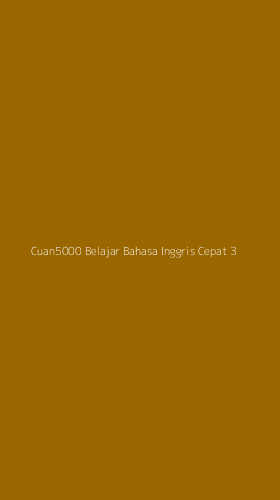 Tampilan Antarmuka Aplikasi Cuan5000 Belajar Bahasa Inggris Cepat - 3