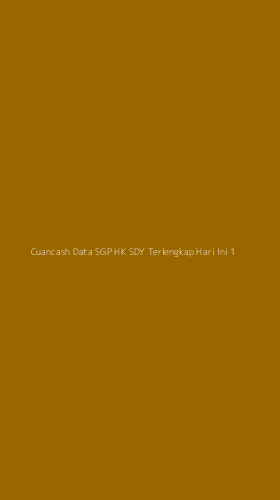 Tampilan Antarmuka Aplikasi Cuancash Data Sgp Hk Sdy Terlengkap Hari Ini - 1