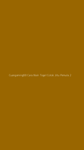 Tampilan Antarmuka Aplikasi Cuangaming88 Cara Main Togel Colok Jitu Pemula - 2