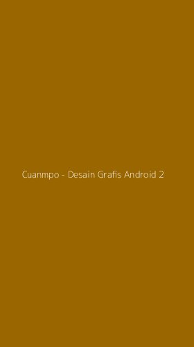 Tampilan Antarmuka Aplikasi Cuanmpo - Desain Grafis Android - 2