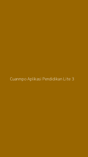 Tampilan Antarmuka Aplikasi Cuanmpo Aplikasi Pendidikan Lite - 3