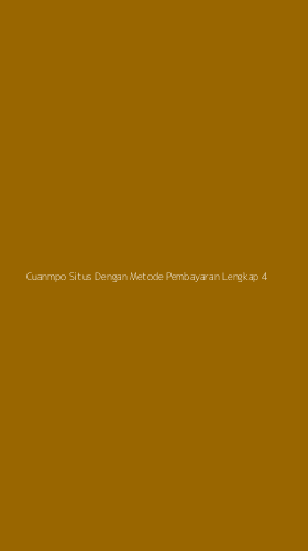 Tampilan Antarmuka Aplikasi Cuanmpo Situs Dengan Metode Pembayaran Lengkap - 4