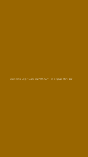 Tampilan Antarmuka Aplikasi Cuantoto Login Data Sgp Hk Sdy Terlengkap Hari Ini - 1
