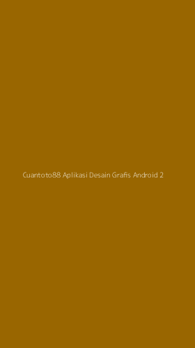 Tampilan Antarmuka Aplikasi Cuantoto88 Aplikasi Desain Grafis Android - 2
