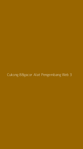 Tampilan Antarmuka Aplikasi Cukong 88gacor Alat Pengembang Web - 3