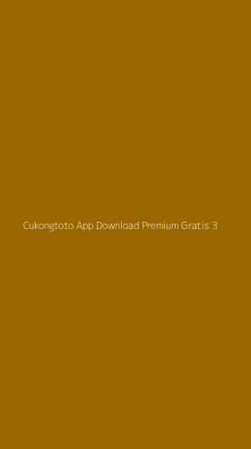 Tampilan Antarmuka Aplikasi Cukongtoto App Download Premium Gratis - 3