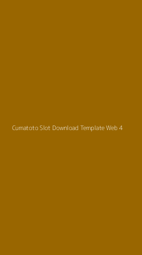 Tampilan Antarmuka Aplikasi Cumatoto Slot Download Template Web - 4