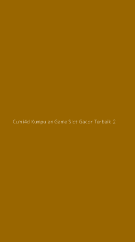 Tampilan Antarmuka Aplikasi Cumi4d Kumpulan Game Slot Gacor Terbaik - 2