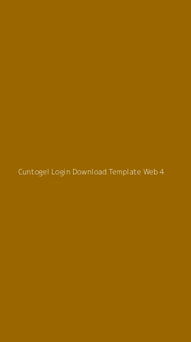 Tampilan Antarmuka Aplikasi Cuntogel Login Download Template Web - 4
