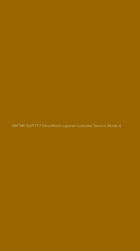 Tampilan Antarmuka Aplikasi Daftar Slot777 Situs Resmi Layanan Customer Service 24jam - 4