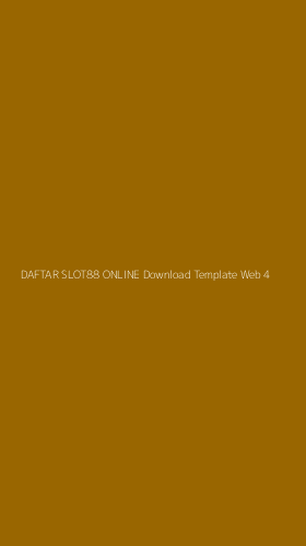 Tampilan Antarmuka Aplikasi Daftar Slot88 Online Download Template Web - 4