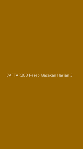 Tampilan Antarmuka Aplikasi Daftar888 Resep Masakan Harian - 3