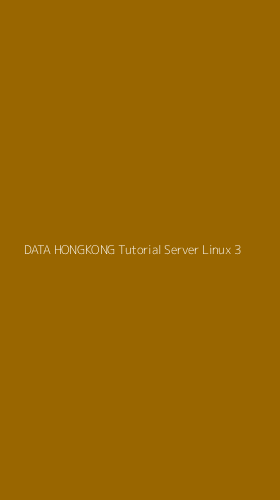 Tampilan Antarmuka Aplikasi Data Hongkong Tutorial Server Linux - 3