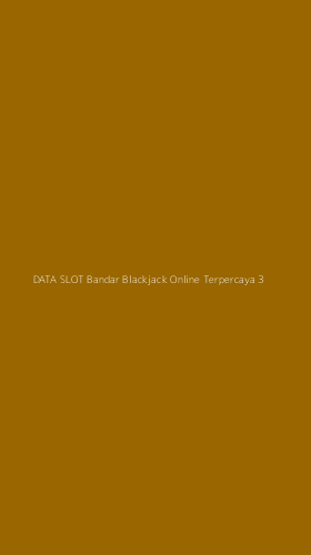 Tampilan Antarmuka Aplikasi Data Slot Bandar Blackjack Online Terpercaya - 3