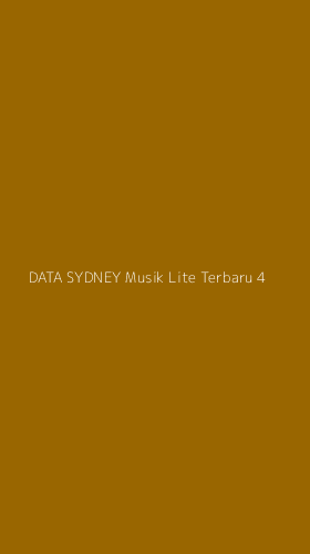 Tampilan Antarmuka Aplikasi Data Sydney Musik Lite Terbaru - 4