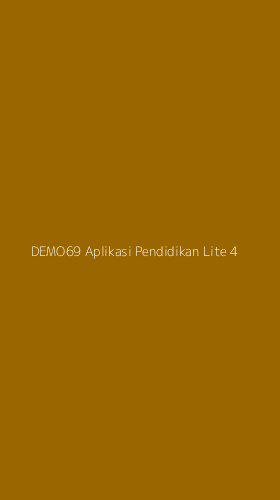 Tampilan Antarmuka Aplikasi Demo69 Aplikasi Pendidikan Lite - 4