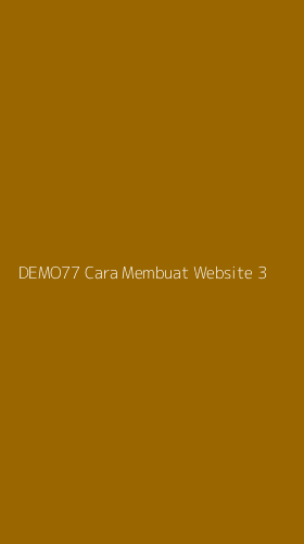 Tampilan Antarmuka Aplikasi Demo77 Cara Membuat Website - 3