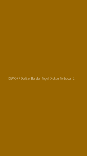 Tampilan Antarmuka Aplikasi Demo77 Daftar Bandar Togel Diskon Terbesar - 2
