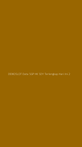 Tampilan Antarmuka Aplikasi Demoslot Data Sgp Hk Sdy Terlengkap Hari Ini - 2
