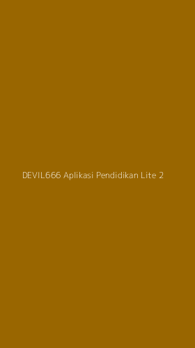 Tampilan Antarmuka Aplikasi Devil666 Aplikasi Pendidikan Lite - 2