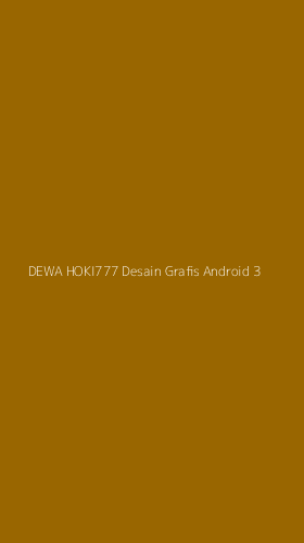 Tampilan Antarmuka Aplikasi Dewa Hoki777 Desain Grafis Android - 3