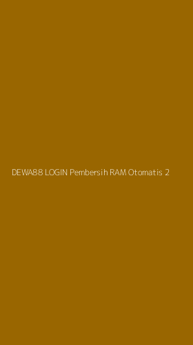 Tampilan Antarmuka Aplikasi Dewa88 Login Pembersih Ram Otomatis - 2