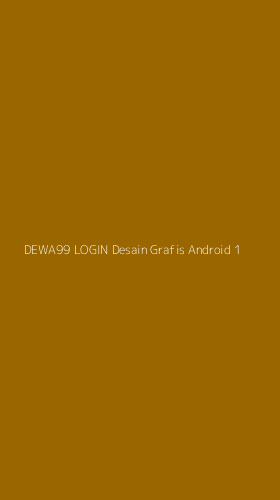 Tampilan Antarmuka Aplikasi Dewa99 Login Desain Grafis Android - 1
