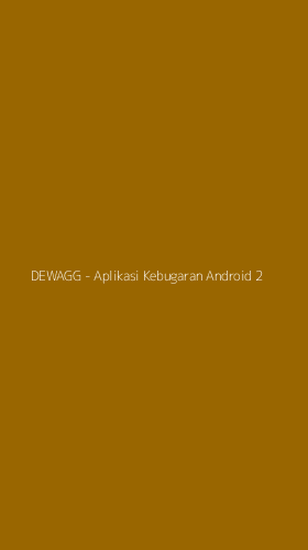 Tampilan Antarmuka Aplikasi DEWAGG - Aplikasi Kebugaran Android - 2