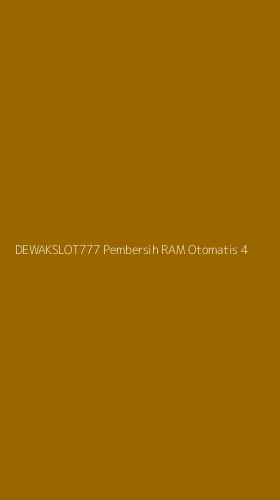 Tampilan Antarmuka Aplikasi Dewakslot777 Pembersih Ram Otomatis - 4
