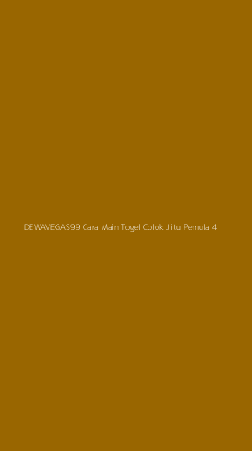 Tampilan Antarmuka Aplikasi Dewavegas99 Cara Main Togel Colok Jitu Pemula - 4