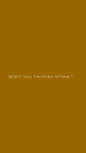 Tampilan Antarmuka Aplikasi Dewi77 Situs Toto 4d Bet 10 Perak - 1